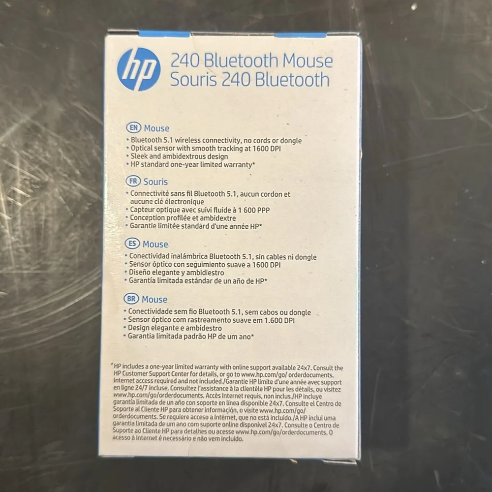 Hp 240 Bluetooth computer mouse